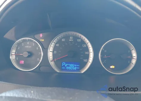 2009 Hyundai Sonata Limited V6 z USA, uszkodzony, nr VIN 5NPEU46F89H471214